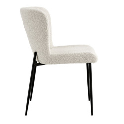 Pack table Alexa + 6 chaises Lisa écru