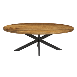 Pack table Alexa + 6 chaises Lisa