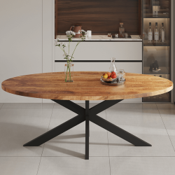 Pack table Alexa mangolia + 6 chaises Salome