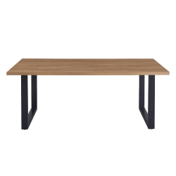 Pack table Alexander chêne vieilli + 6 chaises Salome