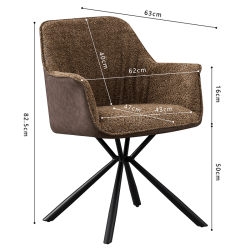 Chaise Lucie beige