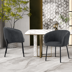Chaise Sevilla gris foncé