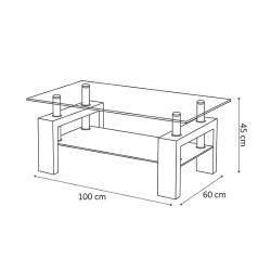 Table basse Alana