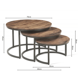 Table basse Arnod mangolia