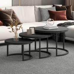 Table basse Arnod mangolia noir