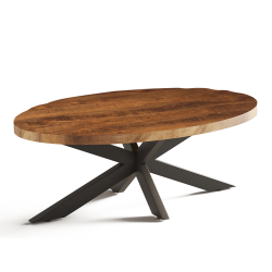 Table basse Madeira ovale mangolia