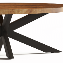 Table basse Madeira ovale mangolia