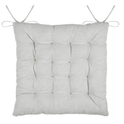 Galette de chaise Arbin renne naturel