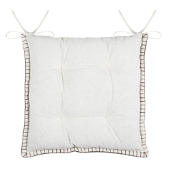 Galette de chaise Landry taupe