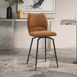 Tabouret Lara rouille