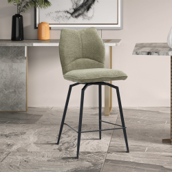Tabouret Lara sable