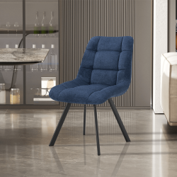 Chaise Lizzy bleu