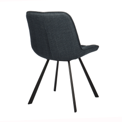 Chaise Ariba bleu foncé