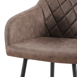 Chaise Peron brun