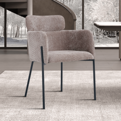 Chaise Naomi sable