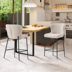 Tabouret Lisa beige