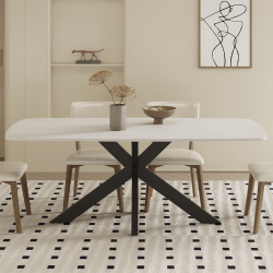 Table Apollo blanche