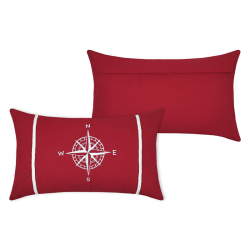 Coussin Fregate rouge