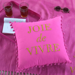 Coussin Dolce Vita fuchsia