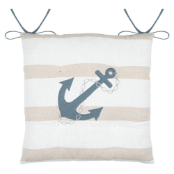 Galette de chaise Nautical