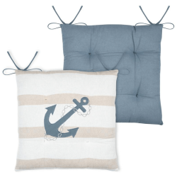Galette de chaise Nautical
