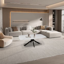 Table basse Apollo blanc