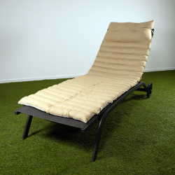 coussin pour transat DUO lin/ecru