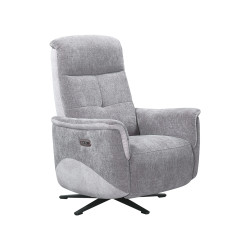 Fauteuil Relax Bi-moteur Equinoxe gris