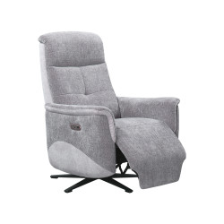 Fauteuil Relax Bi-moteur Equinoxe gris