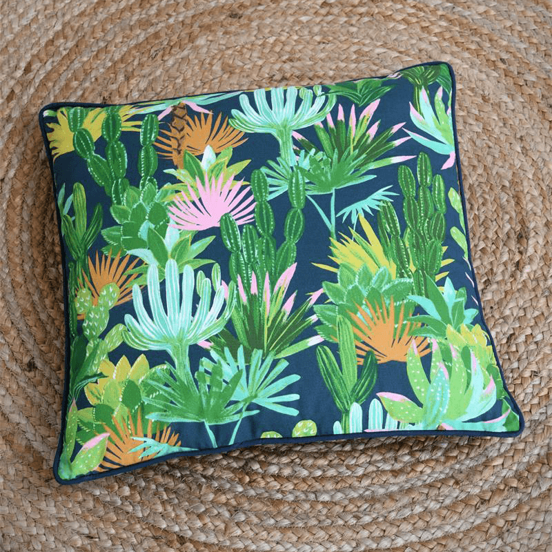 Coussin Mojaves marine