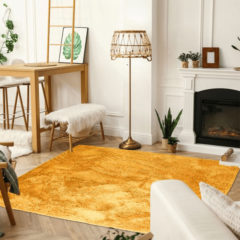 Tapis Neo Yoga rectangle jaune