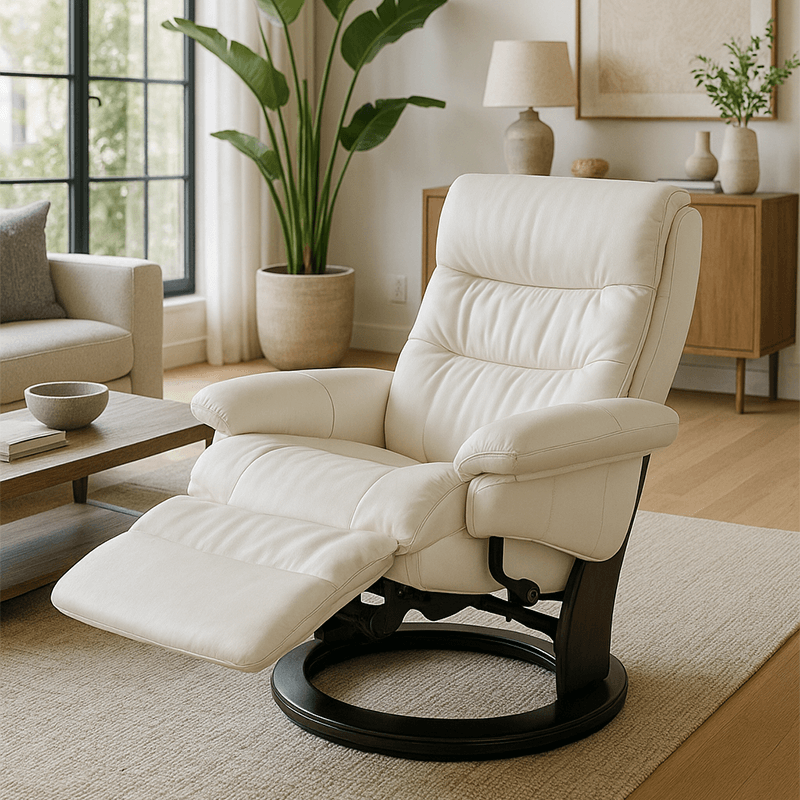 Fauteuil relax Quibec blanc