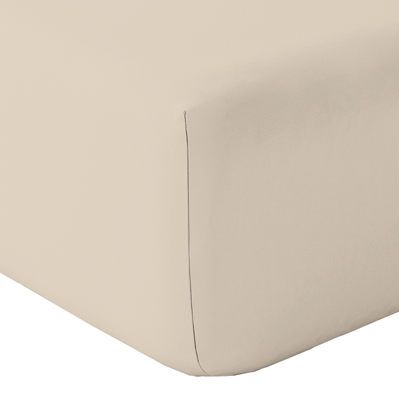 Drap housse Alabama 200x200cm beige