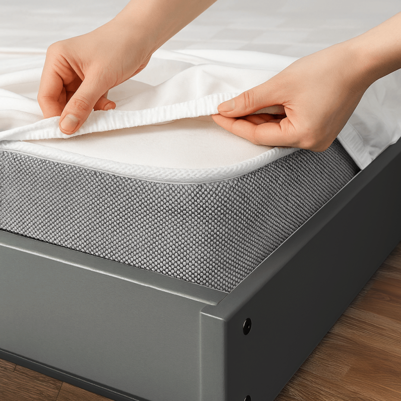 Protège matelas molleton Cumin