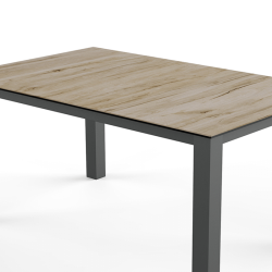 Table Riley marron