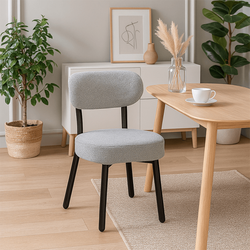 Chaise Fofana gris clair
