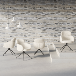 Chaise Joline pivotante