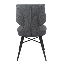 Chaise Krokus gris foncé