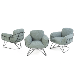 Fauteuil Zeppelin vert