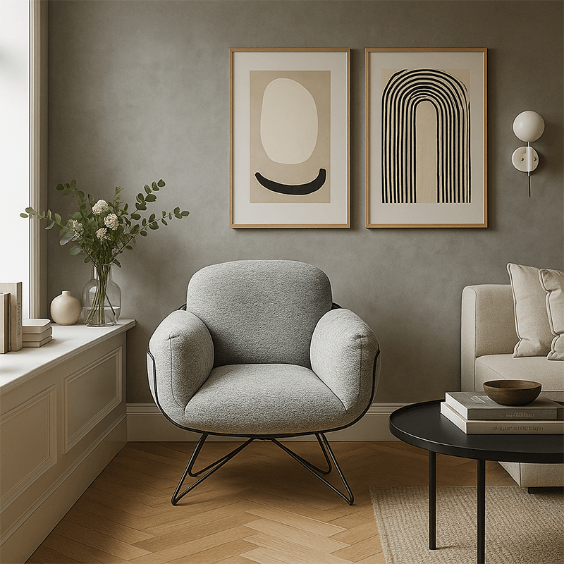 Fauteuil Zeppelin vert