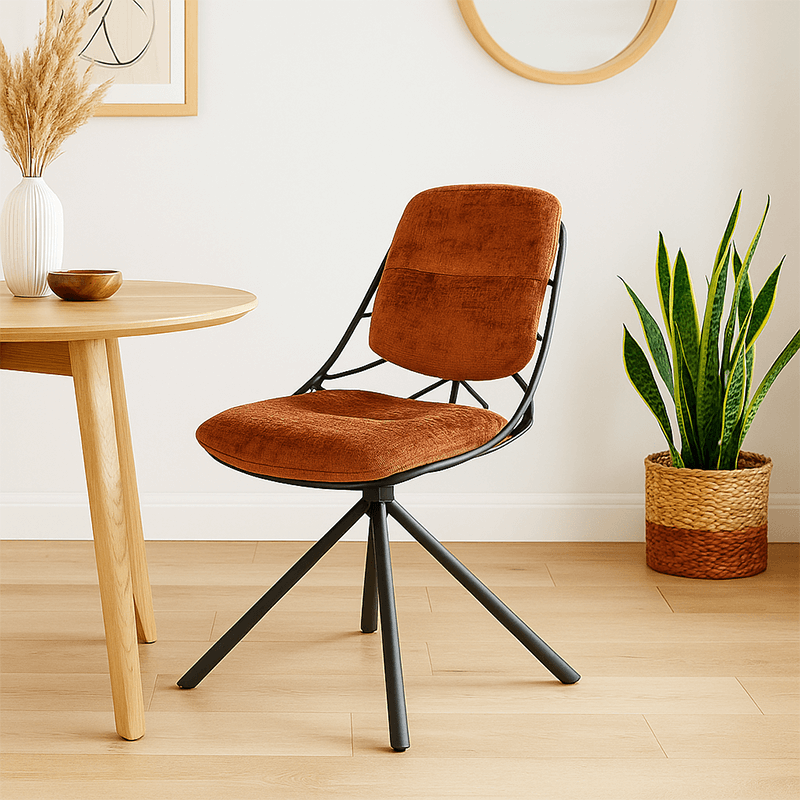 Chaise Lexus brique
