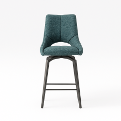 Tabouret de bar Gabriela pétrole