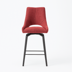 Tabouret de bar Gabriela rouge