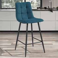 Tabouret Angele pétrole