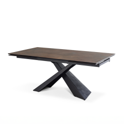 Table céramique Bondy bronze
