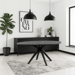 Table ovale Morane