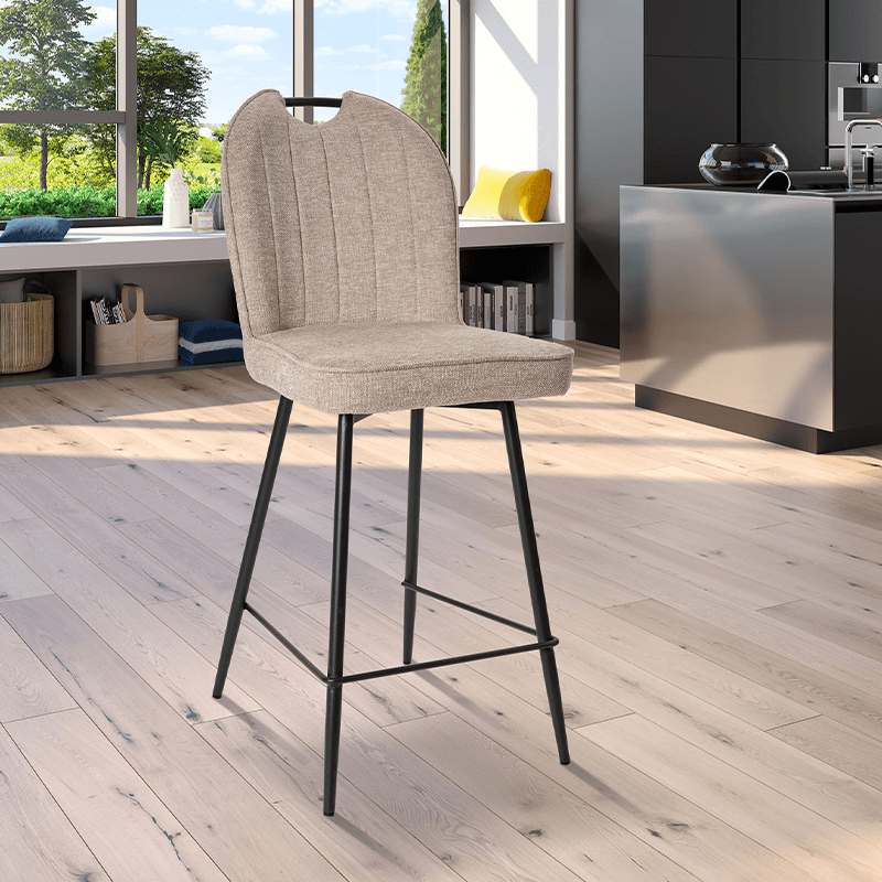 Tabouret Salomé beige