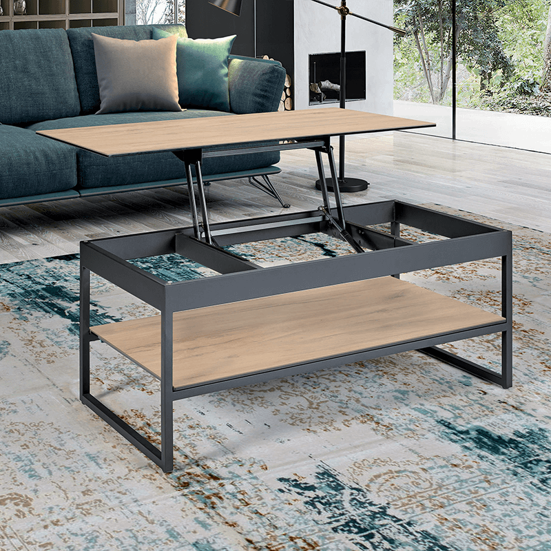 Table basse relevable Floride beige