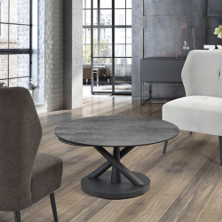 Table basse Chicago gris foncé