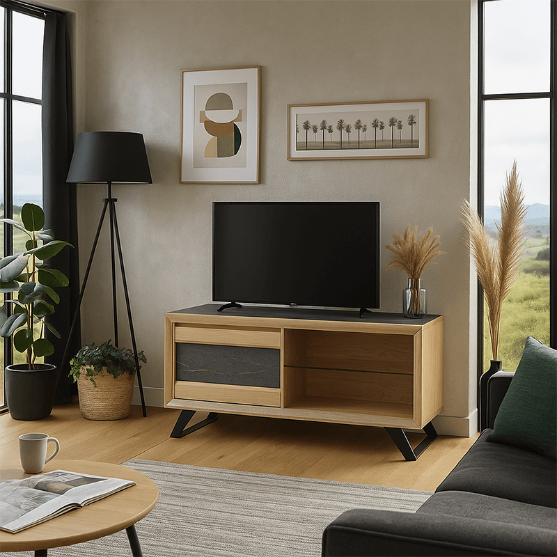 Meuble Delta 120 cm gris foncé